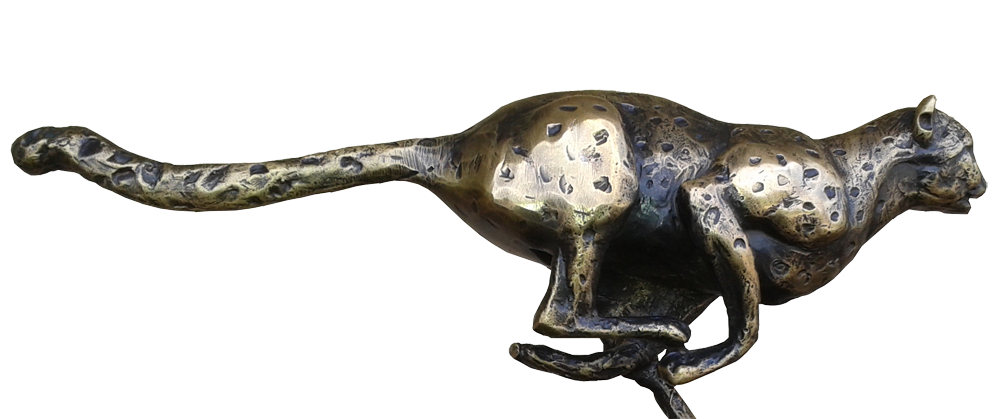 Gepard-statuetka-obrys